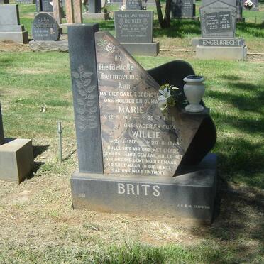 BRITS Willie 1917-1989 &amp; Marie 1917-1988