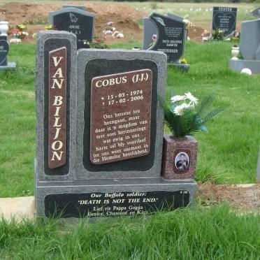 BILJON Cobus J.J., van 1974-2006