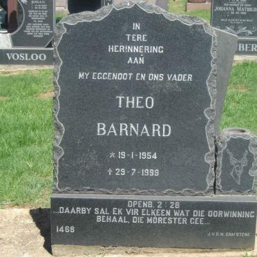 BARNARD Theo 1954-1999