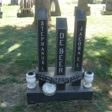 BEER Stephanus L., de 1909-1987 &amp; Jacoba E.L. 1921-2003