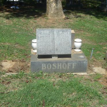 BOSHOFF Marthinus Christoffel 1905-1985