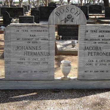 BOSCH Johannes Hermanus
