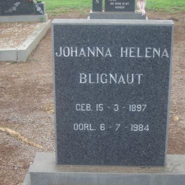 BLIGNAUT Johanna Helena 1897-1984