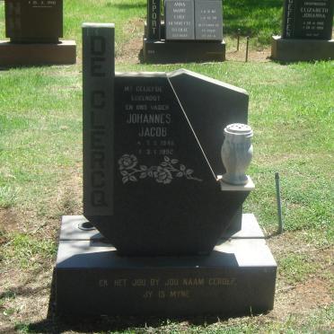 CLERCQ Johannes Jacob, de 1940-1992