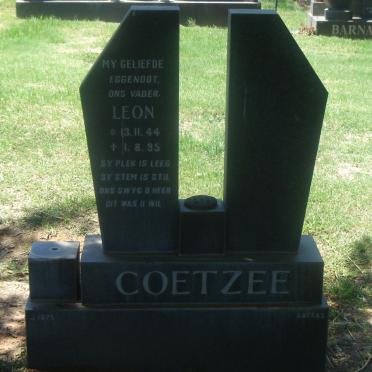 COETZEE Leon 1944-1995