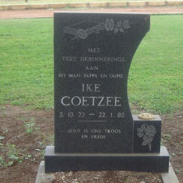 COETZEE Ike