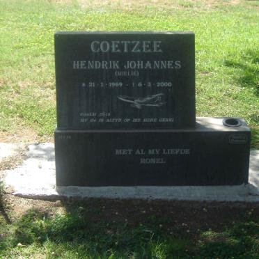 COETZEE Hendrik Johannes 1969-2000