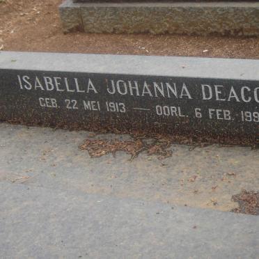 DEACON Isabella Johanna 1913-1998