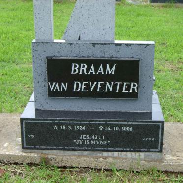 DEVENTER Braam, van 1924-2006