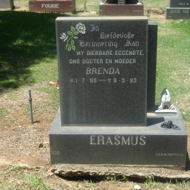 ERASMUS Brenda 1955-1993