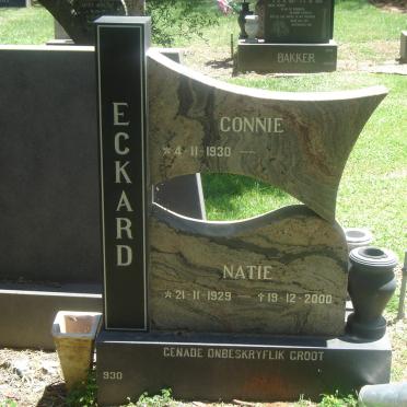 ECKARD Connie 1930- &amp; Natie 1929-2000