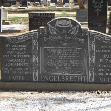 ENGELBRECHT Jacobus Johannes.