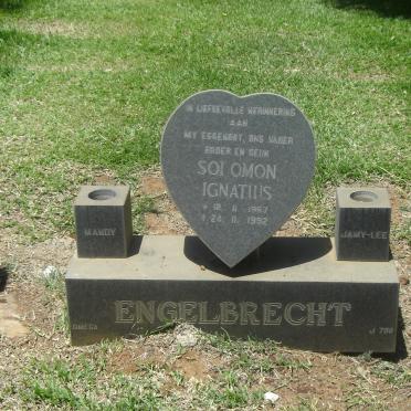 ENGELBRECHT Solomon Ignatius 19?7-1992