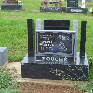 FOUCHE Sylvia Suzette 1923-2008