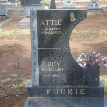 FOURIE Attie.