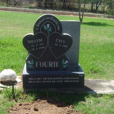 FOURIE Willem 1941-2000 &amp; Caty 1939-