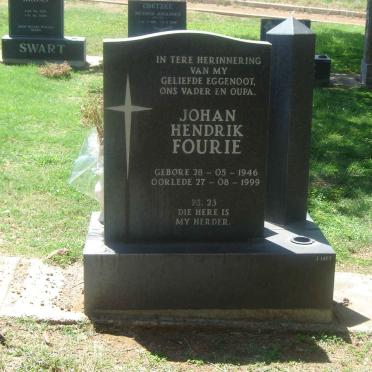 FOURIE Johan Hendrik 1946-1999