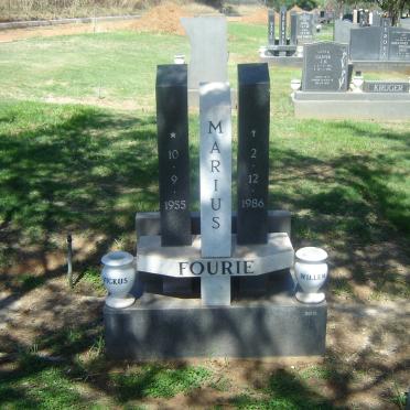 FOURIE Marius 1955-1986