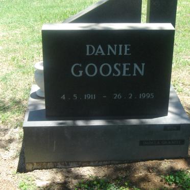 GOOSEN Danie 1911-1995