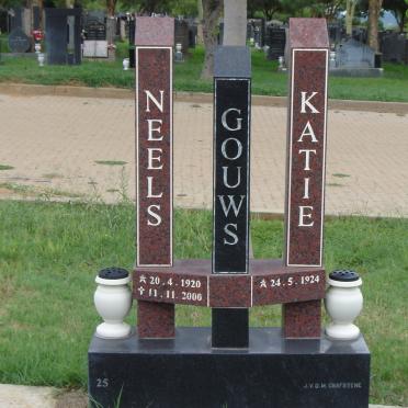 GOUWS Neels 1920-2000 &amp; Katie 1924-