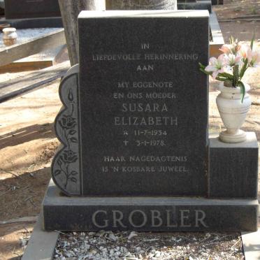 GROBLER Susara Elizabeth