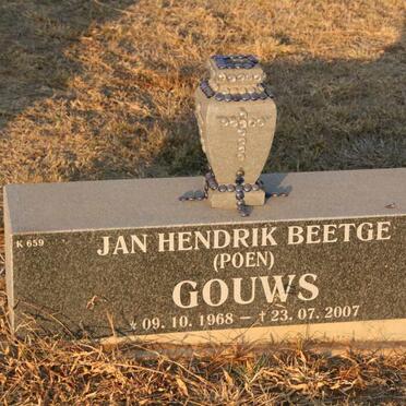 GOUWS Jan Hendrik Beetge 1968-2007