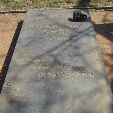 GOUWS Marthinus Johann
