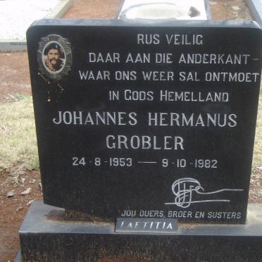 GROBLER Johannes Hermanus 1953-1982