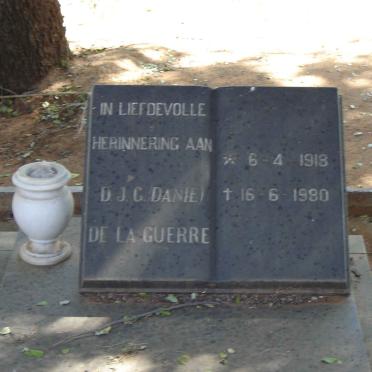 GUERRE Daniel J C DE LA