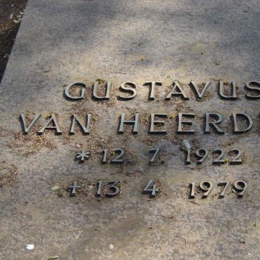 HEERDEN Gustavus VAN.