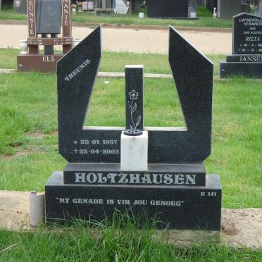 HOLTZHAUSEN Theunis 1957-2002