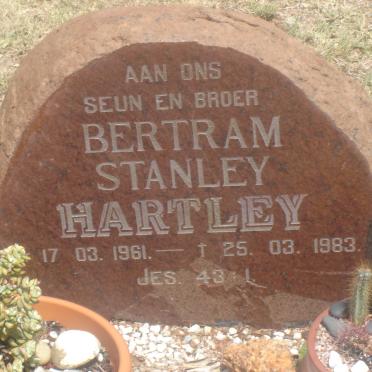 HARTLEY Bertram Stanley 1961-1983