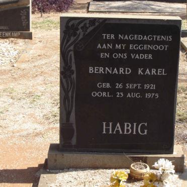 HABIG Bernard Karel.