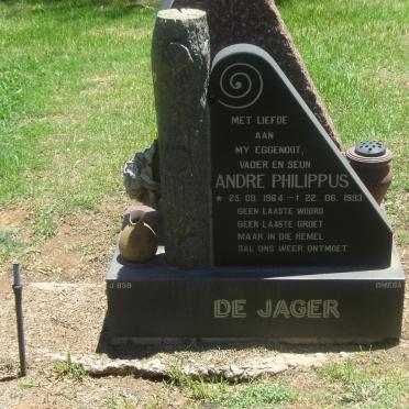 JAGER Andre Philippus, de 1964-1993
