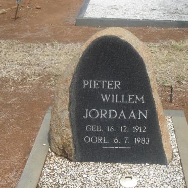 JORDAAN Pieter Willem 1912-1983