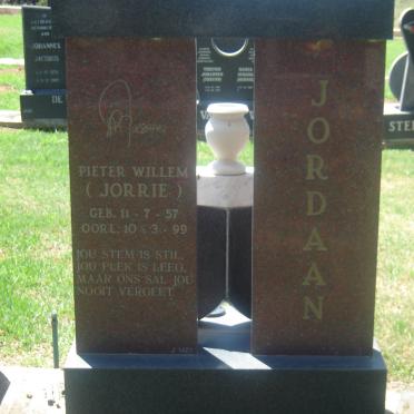JORDAAN Pieter Willem 1957-1999