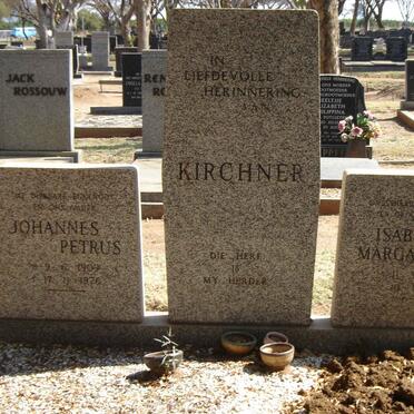 KIRCHNER Johannes Petrus 1909-1976 & Isabella Margaretha 1917-19??