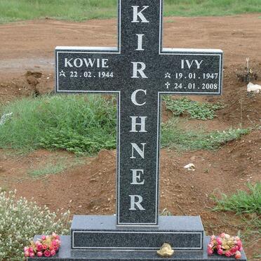KIRCHNER Kowie 1944-  &amp; Ivy 1947-2008