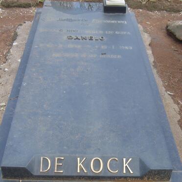 KOCK Danelo, de 1892-1983