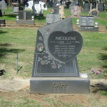 KAPP Nicolene 1969-1988