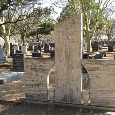 KRUGER Petrus Gerhardus.