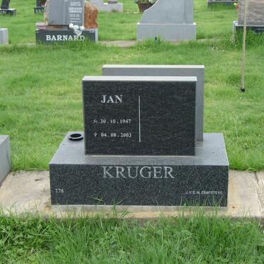 KRUGER Jan 1947-2003