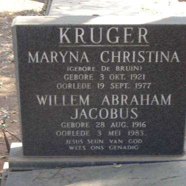 KRUGER Maryna Christina.