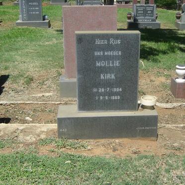 KIRK Mollie 1904-1989