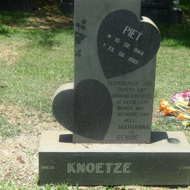 KNOETZE Piet 1944-1993