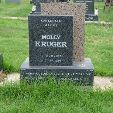 KRUGER Molly 1927-2004