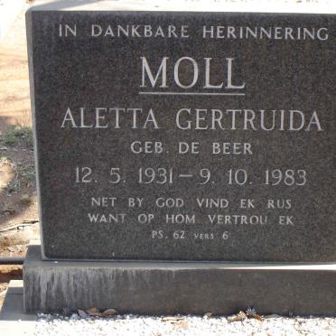 MOLL Aletta Gertruida.