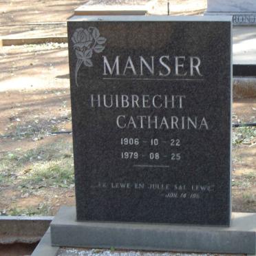 MANSER Huibrecht Catharina.