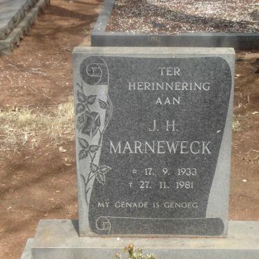 MARNEWECK J.H. 1933-1981
