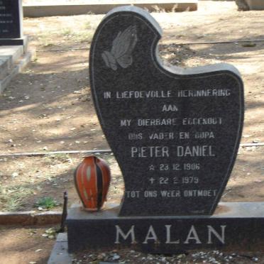 MALAN Pieter Daniel.